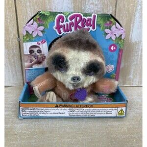 FurReal My Minis Little Hugs Sloth Interactive Plush Toy 2024